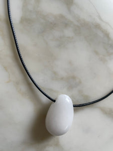 White Jade Pendant Necklace