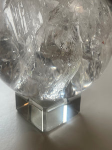 Clear Quartz Grade A Sphere (997g)