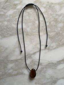 Tigers Eye Pendant Necklace