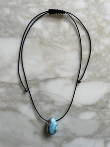 Larimar Pendant Necklace