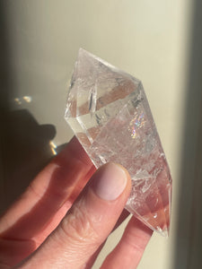 Clear Quartz Vogel Wand (12 facet)